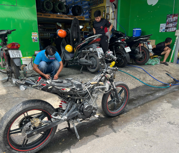3TFi – Tiệm sửa xe uy tín quận 10 | Chuyên xe điện Xanh SM Bike, Fi, Smartkey